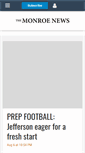 Mobile Screenshot of monroenews.com