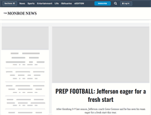 Tablet Screenshot of monroenews.com